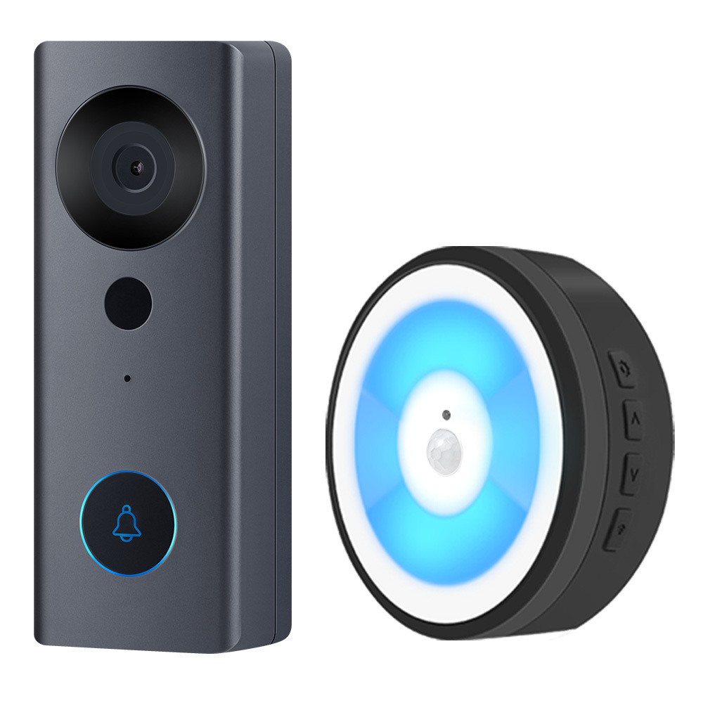 Дверной звонок SMATRUL 1x1 с поддержкой разрешения 1080P и Wi-Fi