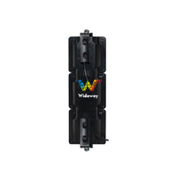 Feu de signalisation LED rouge, jaune, vert de 100 mm (4 pouces), 12 V CC/24 V CC, certifié CE, adapté au contrôle des signaux aux petites intersections routières