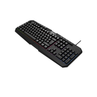 Kauçuk anahtarı ile Aikun GX330L3 oyun klavyesi, çoklu medya, üç renk arka ışık, 1.8M USB kablosu