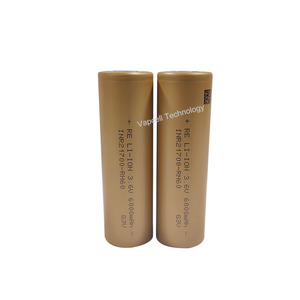 Batería Reliance 21700 RH60 <span class=keywords><strong>de</strong></span> Alta Capacidad, 21700 6000mAh 3.6V 20A, Resistencia Interna 4mΩ, Celda 21700 para Paquetes <span class=keywords><strong>de</strong></span> Baterías <span class=keywords><strong>de</strong></span> Herramientas Eléctricas - Product Image 1