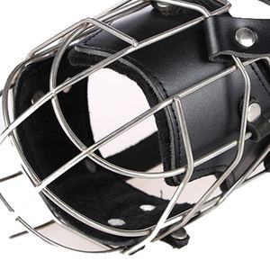 Round Mesh Steel Muzzle for Dogs Durable and Secure Design Ideal for <strong>Training</strong> and <strong>Safety</strong> Fit with Adjustable Straps - Product Image 2