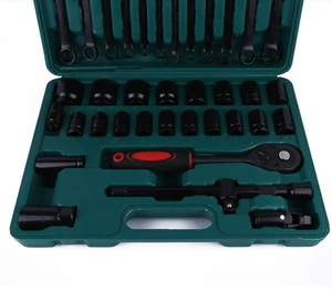 เครื่องมือช่าง36ชิ้น,ชุดประแจช่างเครื่อง1/2 "ชุดอุปกรณ์ซ่อมรถยนต์ชุดซ็อกเก็ตเมตริก - Product Image 3