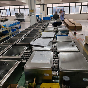 Iecex chứng nhận IP66 thép không gỉ nổ bằng chứng Hộp nối kim loại với thiết bị đầu cuối Dải nổ hộp bằng chứng miễn phí vận chuyển - Product Image 5