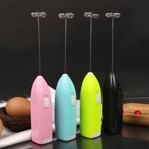 เครื่องตีฟองนมไฟฟ้าขนาดเล็กแบบมือถือ พร้อมฟังก์ชั่นตีครีม ทำจากสแตนเลส อุปกรณ์ครัว - Product Image 2