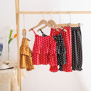 เสื้อผ้าราคาถูกขายส่ง เสื้อชีฟองลายจุดแขนกุดแบบหลายชั้นสำหรับสาวหวานช่วงฤดูร้อน พร้อมยางยืด - Product Image 6