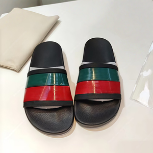 Chaussures de luxe pour hommes grandes tailles 35-48, sandales décontractées à semelle épaisse pour femmes, style plage et marche - Product Image 1