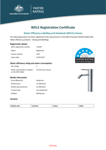 Waterson-Grifo <span class=keywords><strong>de</strong></span> una sola palanca moderno para baño, mezclador con función <span class=keywords><strong>de</strong></span> lavabo - Product Image 6