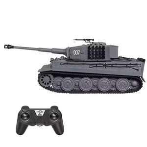 Hot 1/24 Échelle Taigen RC Battle Tank Tiger I Télécommande I/R Infrarouge <span class=keywords><strong>Combat</strong></span> Militaire Chars Mini Voitures Véhicule Modèle RC Jouets - Product Image 5