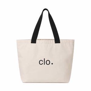 Cotton Canvas Shopping Tote <b>Bag</b> For Students <b>Reusable</b> Foldable with Pocket Fashion Handbag Pouch <b>Bag</b> - Product Image 1