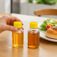 Bouchons à vis côtelés universels pour bocaux quotidiens, capuchons de bouteille de distribution de crème pour miel, sauces et sirops