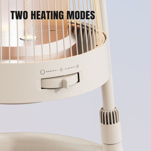 KC PSE 1000W 5 vías sol halógeno cuarzo pie calentadores calentador <span class=keywords><strong>estufa</strong></span> chimenea infrarrojo lejano tubos de fibra de carbono calentador eléctrico - Product Image 4