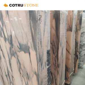 गुलाबी संगमरमर इतालवी प्राकृतिक उत्कृष्ट उच्च गुणवत्ता वाले पत्थर की सामग्री पॉलिश संगमरमर स्लैब आंतरिक दीवार क्लैडिंग - Product Image 5