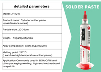 Pâte à souder à l'aiguille BGA SMT LED haute, moyenne et basse température en promotion