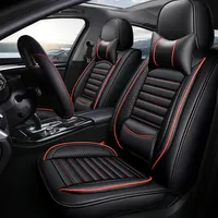 Car Accessories 2022 Universal PU PVC 5D Leather Car Seat Covers Suitable Full Cover Fit Five Seats Cars For Honda Crv