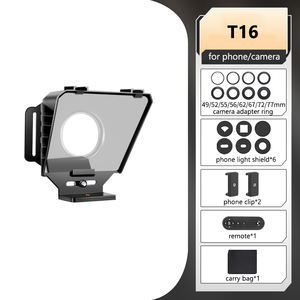 ReFutuna Mini Teleprompter portátil ABS/Material de vidrio Video artefacto Teléfono/cámara DSLR grabación móvil accesorio de estudio fotográfico - Product Image 2