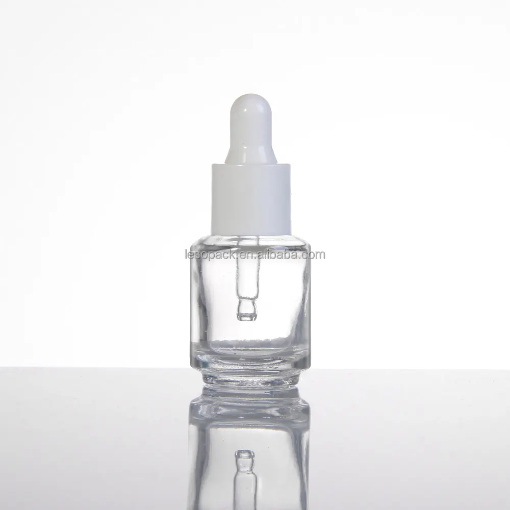 5 мл мини-размер Роскошная прозрачная стеклянная бутылка-капельница для эфирного масла для ухода за кожей сыворотка упаковка