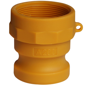 Préparation de surface polie de garnitures de tuyau de accouplement en nylon de Camlock - Product Image 1