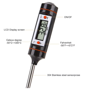 <span class=keywords><strong>Prix</strong></span> usine <span class=keywords><strong>thermomètre</strong></span> BBQ numérique TP101 personnalisable OEM ménage <span class=keywords><strong>cuisine</strong></span> température <span class=keywords><strong>de</strong></span> l'huile sonde alimentaire Instrument <span class=keywords><strong>de</strong></span> viande - Product Image 4