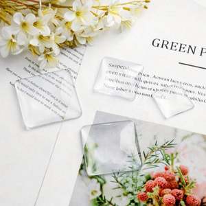 Factory Direct <b>Sales</b> Crystal Glass Refrigerator <b>Magnets</b> Creative Refrigerator <b>Magnets</b> Support Customization - Product Image 2