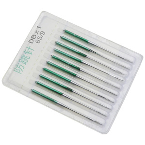 <span class=keywords><strong>Aguja</strong></span> industrial anti-salto <span class=keywords><strong>para</strong></span> máquina de coser, <span class=keywords><strong>aguja</strong></span> plana multiusos <span class=keywords><strong>para</strong></span> <span class=keywords><strong>tela</strong></span> elástica - Product Image 4