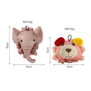 Nouveauté produit <span class=keywords><strong>de</strong></span> <span class=keywords><strong>bain</strong></span> attrayant 50G enfant ours et <span class=keywords><strong>éléphant</strong></span> jouet maille douche Pouf personnalisé mignon enfants éponge <span class=keywords><strong>de</strong></span> <span class=keywords><strong>bain</strong></span> pour le plaisir - Product Image 3