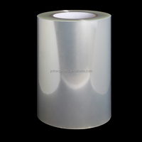 PP clair Facestock Film de revêtement transparent auto-adhésif en polyéthylène PP clair autocollant Jumbo rouleaux d'étiquettes