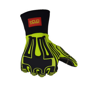 PRI <span class=keywords><strong>Hiv</strong></span> Green Heavy Duty Grip ถุงมือป้องกันการถลอก,ป้องกันการกระแทกจากการทำเหมืองแร่สำหรับน้ำมันและก๊าซ - Product Image 5