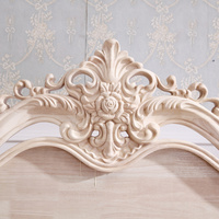 Lit de princesse pour enfant en tissu rose et cuir avec décoration vintage, lit de princesse pour enfant, conte de fées