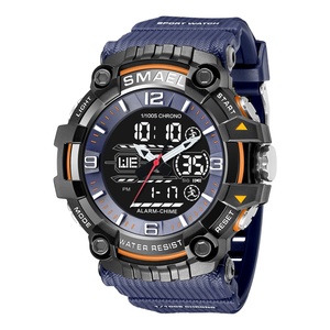 Montre analogique sportive en plastique étanche SMAEL 8089, montres pour hommes, montre numérique tendance - Product Image 3