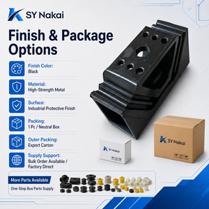 Nouveau support de montage arrière du moteur <span class=keywords><strong>SY</strong></span> NAKAI 1001-04194 (OE 100104194) Métal+Caoutchouc pour accessoires de bus Higer - Product Image 4