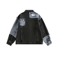 Der Neue Herbststil 2025: Amerikanische Retro-Jeansjacke, Trendige Marken-Casual-Patchwork-Jacke für Herren