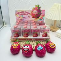 Crunch Corn Toy Fruit Crunch Squishy, langzaam opkomende fidget-stressbal voor stressverlichting Fruit Squishy Toys Crunch Fruits Squishy