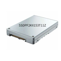 SSDPF2KX153T11Z قرص صلب داخلي للمؤسسات بسعة 15.36 تيرابايت، مقاس 2.5 بوصة، U.2 15 مم، PCIe 4.0، TLC، مع حماية من فقدان الطاقة PLP، هيكل معدني مستعمل