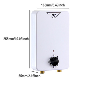 Hannover best seller Low water pressure Electric tankless geyser For apartment and school - Product Image 2