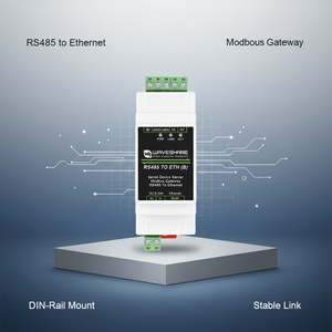 Easy Install RS485 Serial Ethernet Server Modbus Access Gateway Compact Size Module for on Site <strong>Quick</strong> Networking - Product Image 1