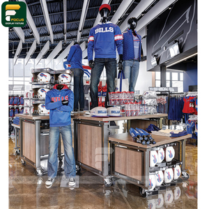 ชั้นวางเสื้อผ้าสำหรับร้านขายเสื้อผ้าสตรี ชั้นวางเสื้อผ้าสำหรับร้านค้าปลีก ดีไซน์อุปกรณ์จัดแสดงเสื้อผ้า - Product Image 4