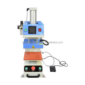 20x20cm 소형 라벨 원단 어린이 의류 인쇄 열 프레스 기계 공압 티셔츠 열 전달 기계 공기 압력 힘 - Product Image 2