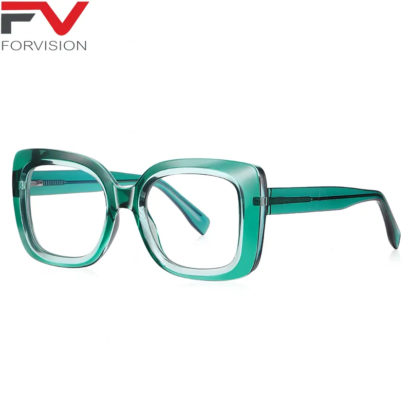 Prêt Stock bleu lumière bloquant lunettes femmes à la mode oeil de chat TR90 cadre ordinateur lecture lunettes