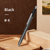 Stylo gel rétractable en métal, multicolores, pour bureau, écriture, logo personnalisé, cadeau étudiant, vente en gros, stylo signature professionnel