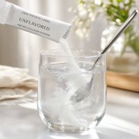 Collagène hydrolysé instantané non aromatisé de bovins nourris à l'herbe, végétalien, pour la beauté, anti-âge, pour la peau, les cheveux et les ongles, pour adultes