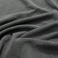 Polaire tricotée 100 % polyester 140 GSM, teinte sur mesure, brossée d'un côté, anti-boulochage, pour sweats à capuche décontractés au quotidien