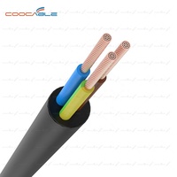 3 çekirdek 2.5MM esnek tel ElectricWire RVV kablosu PVC yalıtımlı kablo H03VV-F
