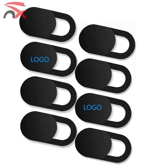 Customized logo Printed Ultra Thin Camera Slide Blocker Security Ultra Thin Webcam Privacy Cover