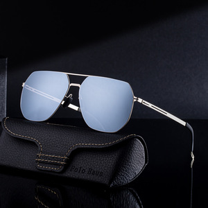 แว่นกันแดดโปโลเฮาส์ แอวิเอเตอร์สำหรับผู้ชายกรอบโลหะเลนส์ไนลอนป้องกันรังสียูวี 400 คลาส 2 แว่นกันแดด - Product Image 4