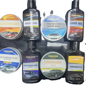 Venta directa de fábrica diamante brasileño mejor cerámica brillo carnauba coche cera amarilla cera suave