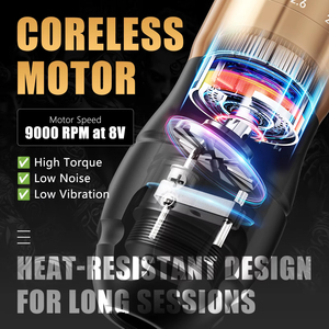 Mesin Tato Nirkabel Profesional XNET C2/C3 Motor Tanpa Inti 2.0-4.2mm Stroke yang Dapat Disesuaikan Pena Tato untuk Pemula Tato Tubuh - Product Image 2