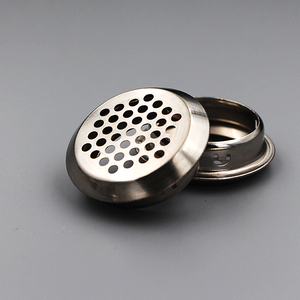 Stainless Steel Ventilation Hole Round Exhaust Vent Cover Flat Dome For Kitchen Cabinet <b>Wardrobe</b> <b>Shoe</b> Cabinet - Product Image 5