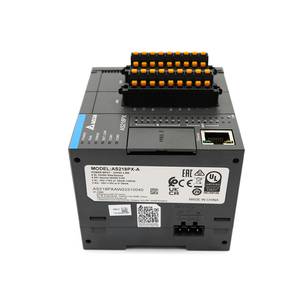 โมดูลซีพียู PLC แบบโมดูลาร์ขนาดกะทัดรัดรุ่นดั้งเดิม AS200 ซีรีส์ AS218PX-A AS218PXAW22310040 ตัวควบคุม PLC - Product Image 1