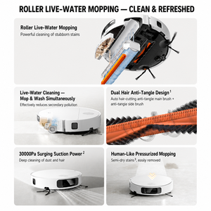 Aspirateur robot Xiaomi 7C équipé d'une caméra IA capable de reconnaître plus de 220 obstacles, franchissement d'obstacles de 20 mm - Product Image 3