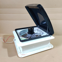 Catégorie de produit Fenêtres de voiture Fabricant Electric 360*360mm RV Skylight Caravan Roof Window Vent with Fan Trailer RV Roof Hatch